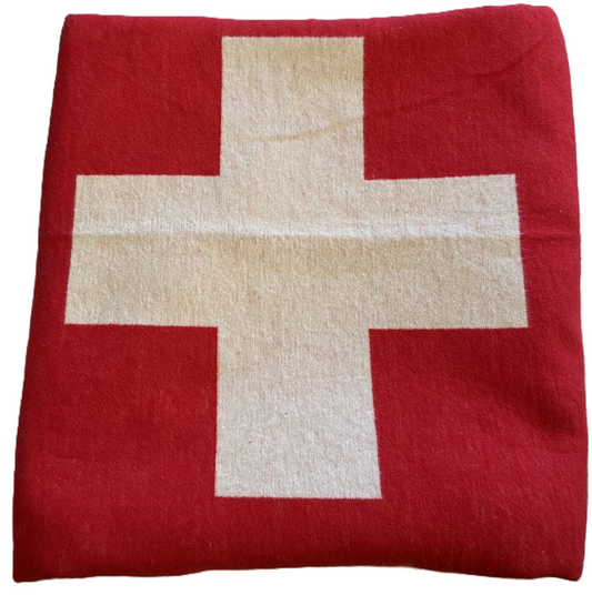 Swiss Flag Blanket